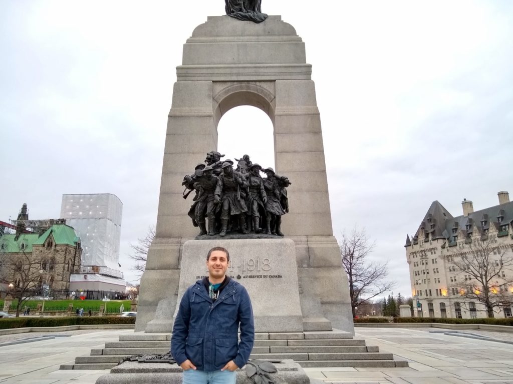 The National War Memorial, Ottawa, Canada